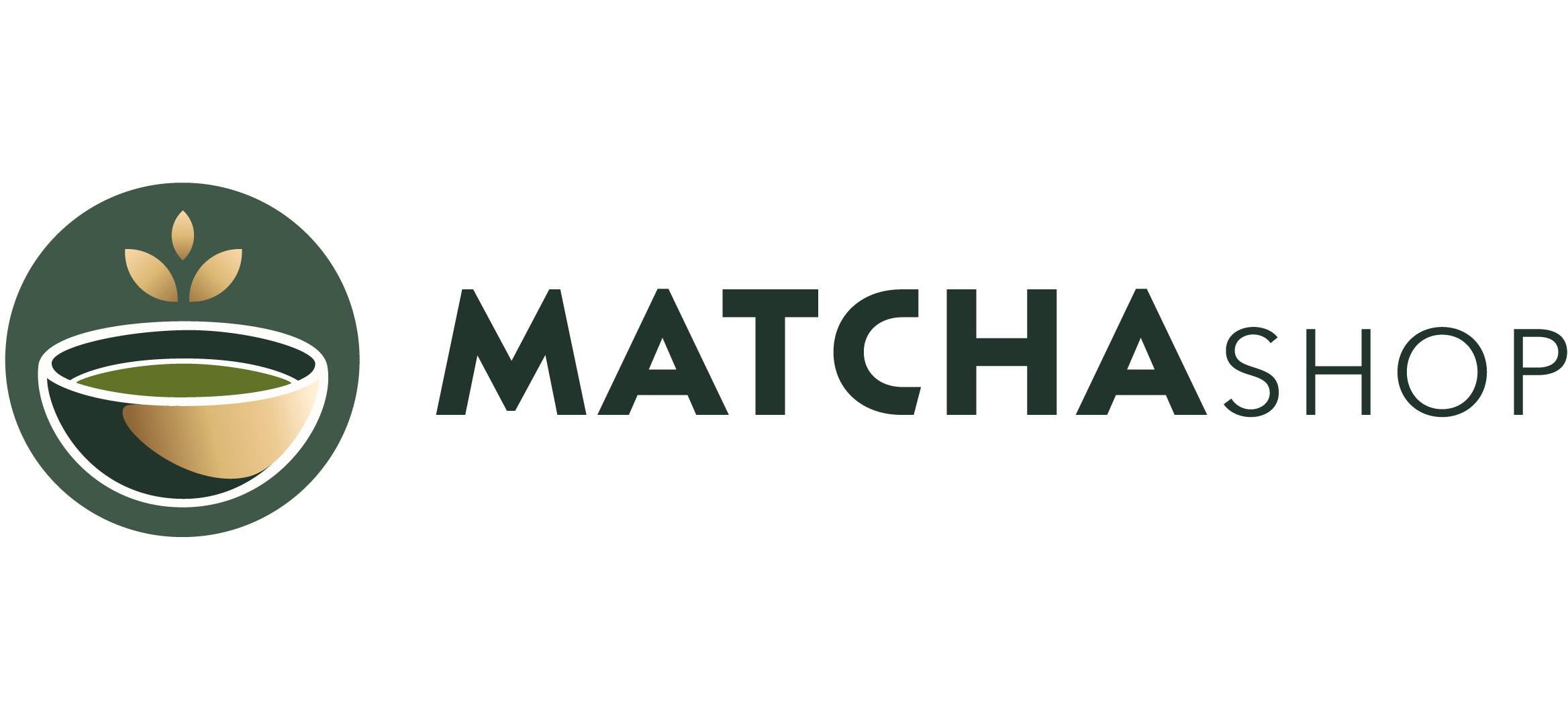matcha shop logo