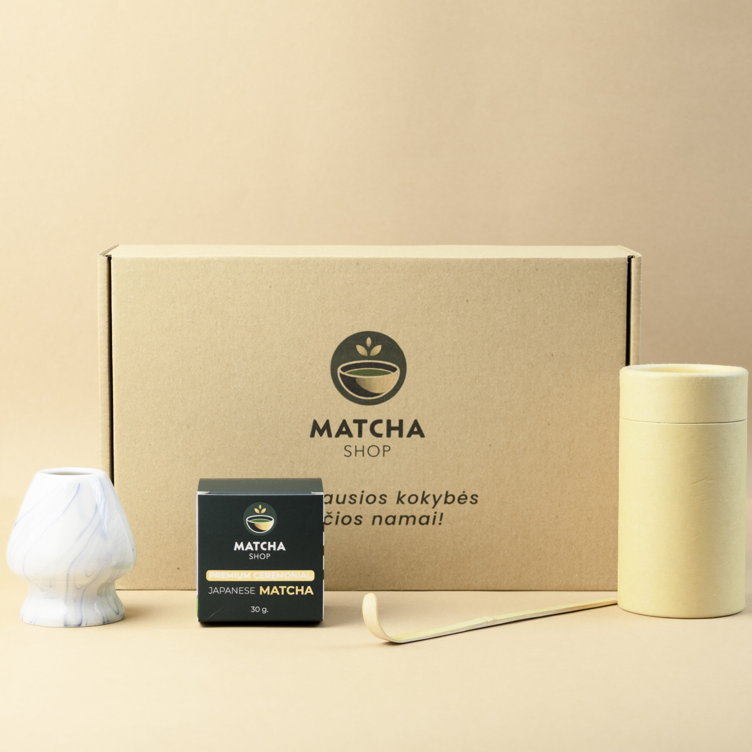 Matcha Rinkiniai Bazinis Rinkinys - Premium Ceremonial Matcha - Matcha Shop