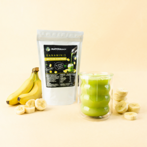 Bananinis Matcha Kokteilis