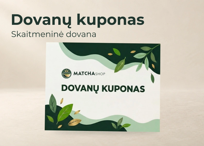 Dovanų kuponas – skaitmeninė dovana.